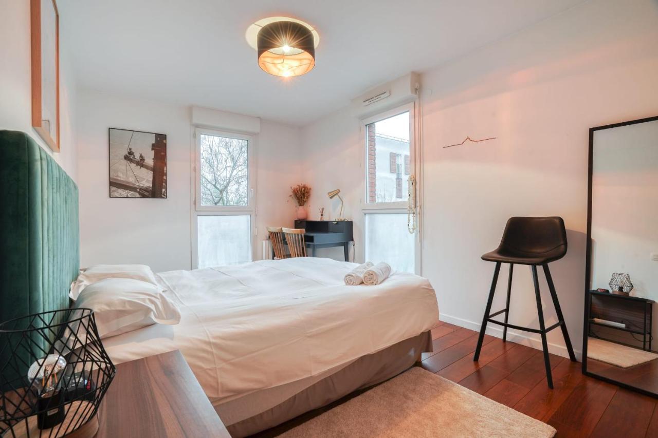 Apartmán Magnifique Appart Stade De France Gare Terasse Paris 6 Pers Saint-Denis  Exteriér fotografie